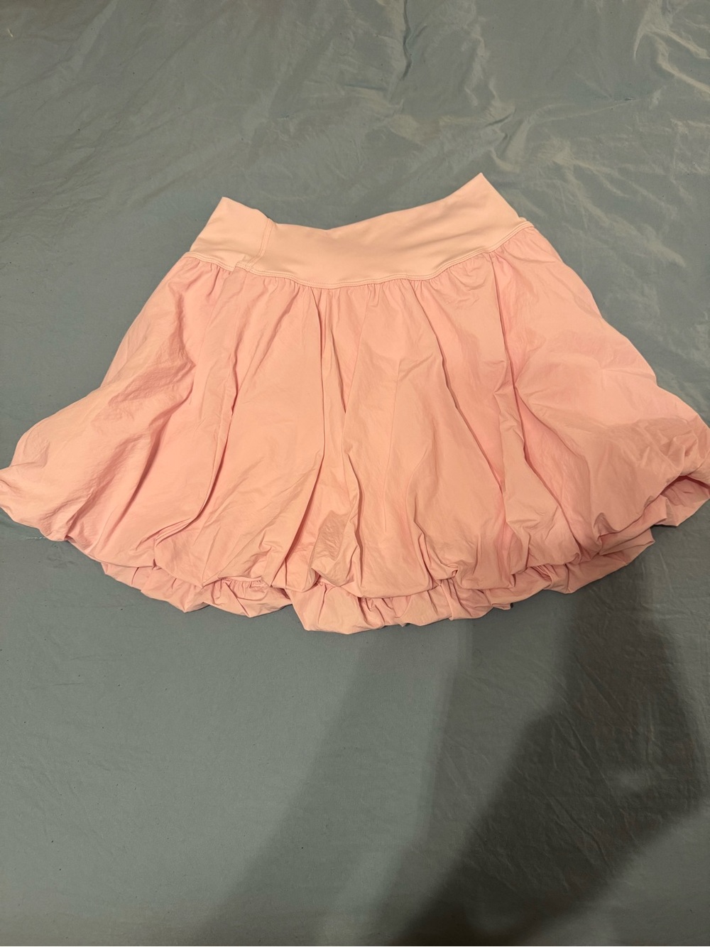 Simply Southern Light Pink Circle Skirt with Stretch Waistband